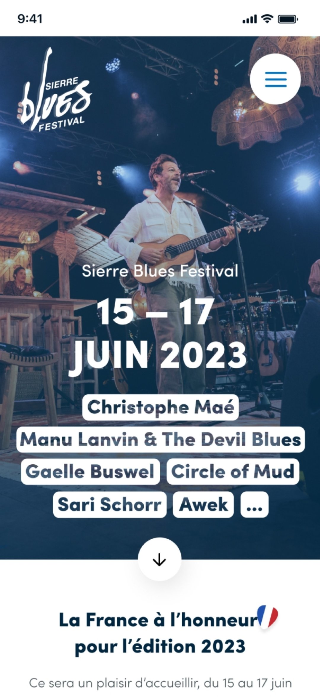Sierre Blues mobile 1